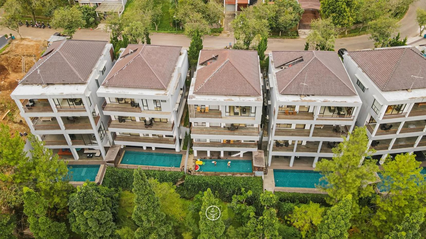 Tulip Hill View Villa 5 Bedrooms With A Private Swimming Pool باندونج المظهر الخارجي الصورة